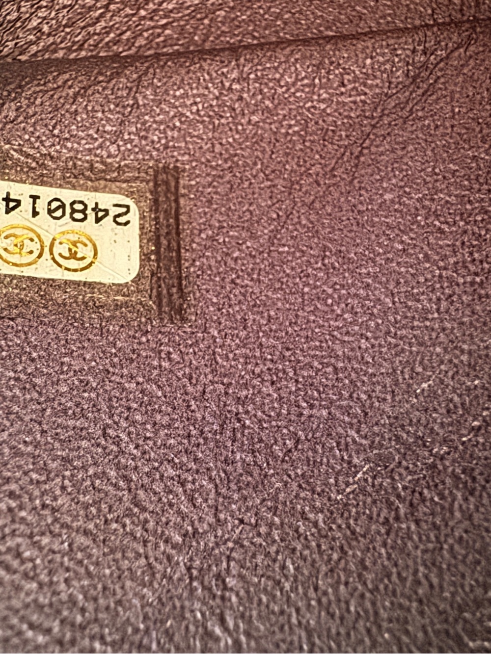 Chanel Iridescent Lilac Purple Lambskin Reissue 2.55 226 Rainbow Hardware - Picture 12 of 13